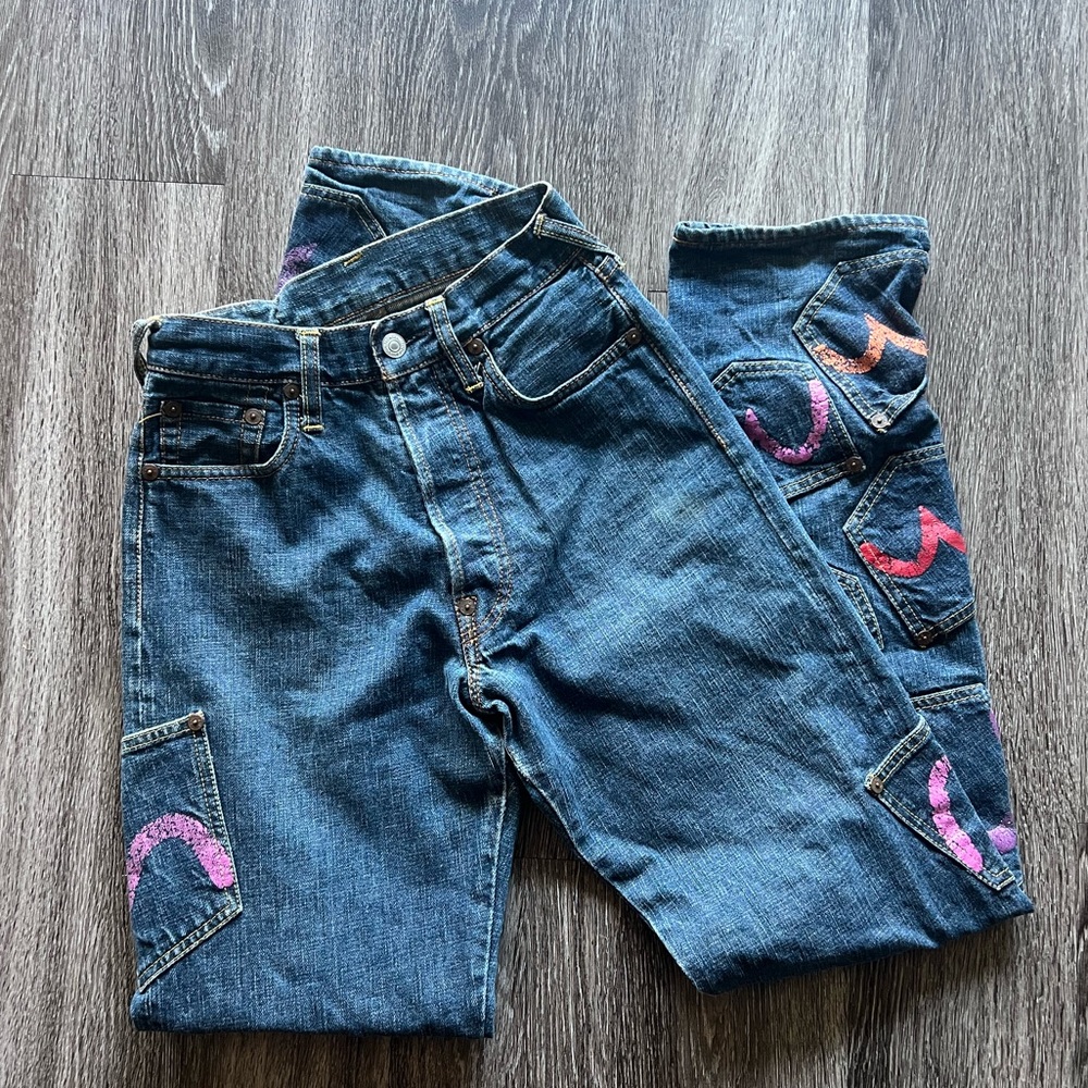 EVISU MULTIPOCKET JEANS